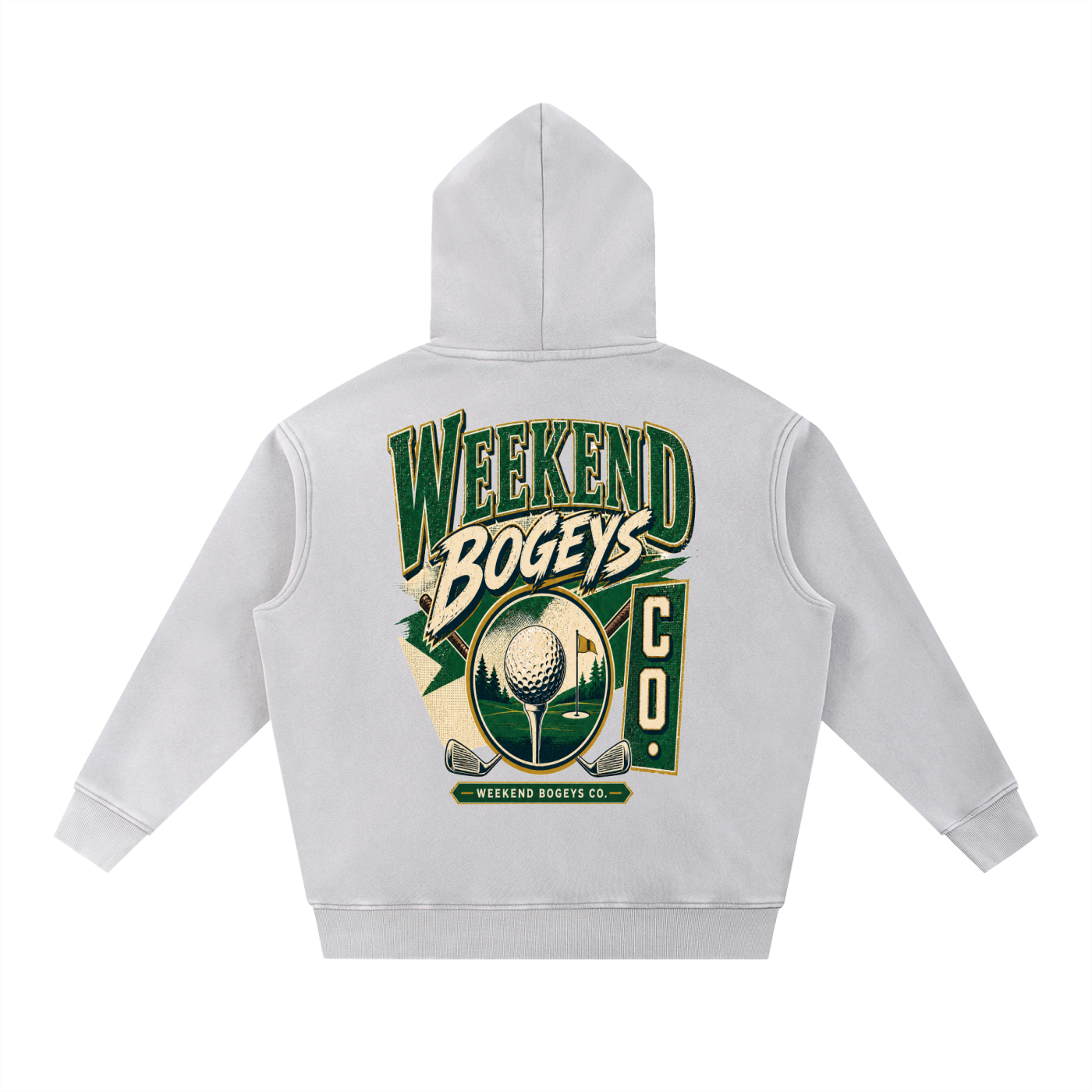 Weekend Bogeys “Clubhouse Classic” Oversized Hoodie