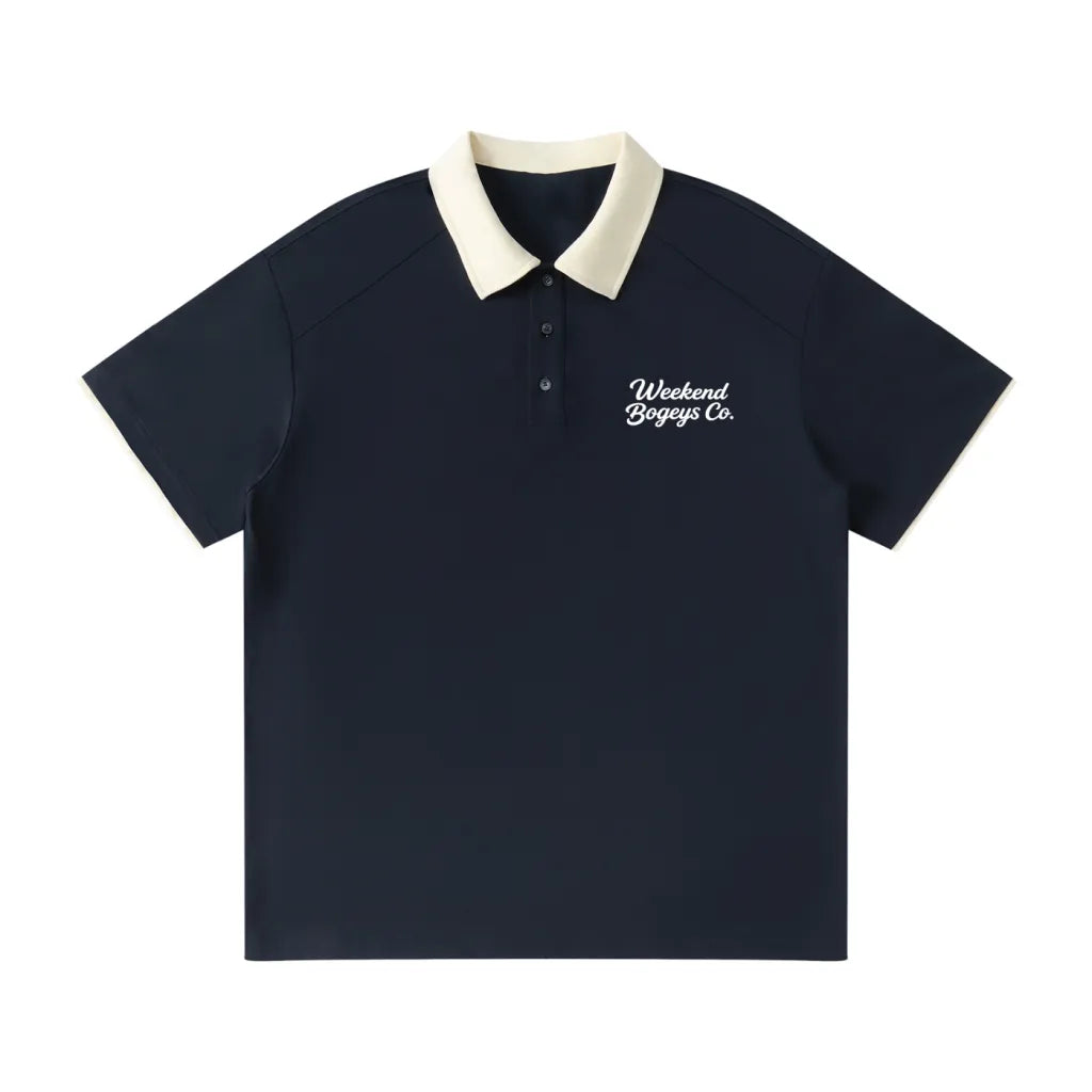 Weekend Bogeys Co. Contrast Collar Polo